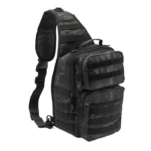 ShadowStrider Sling Backpack, Black Multicam