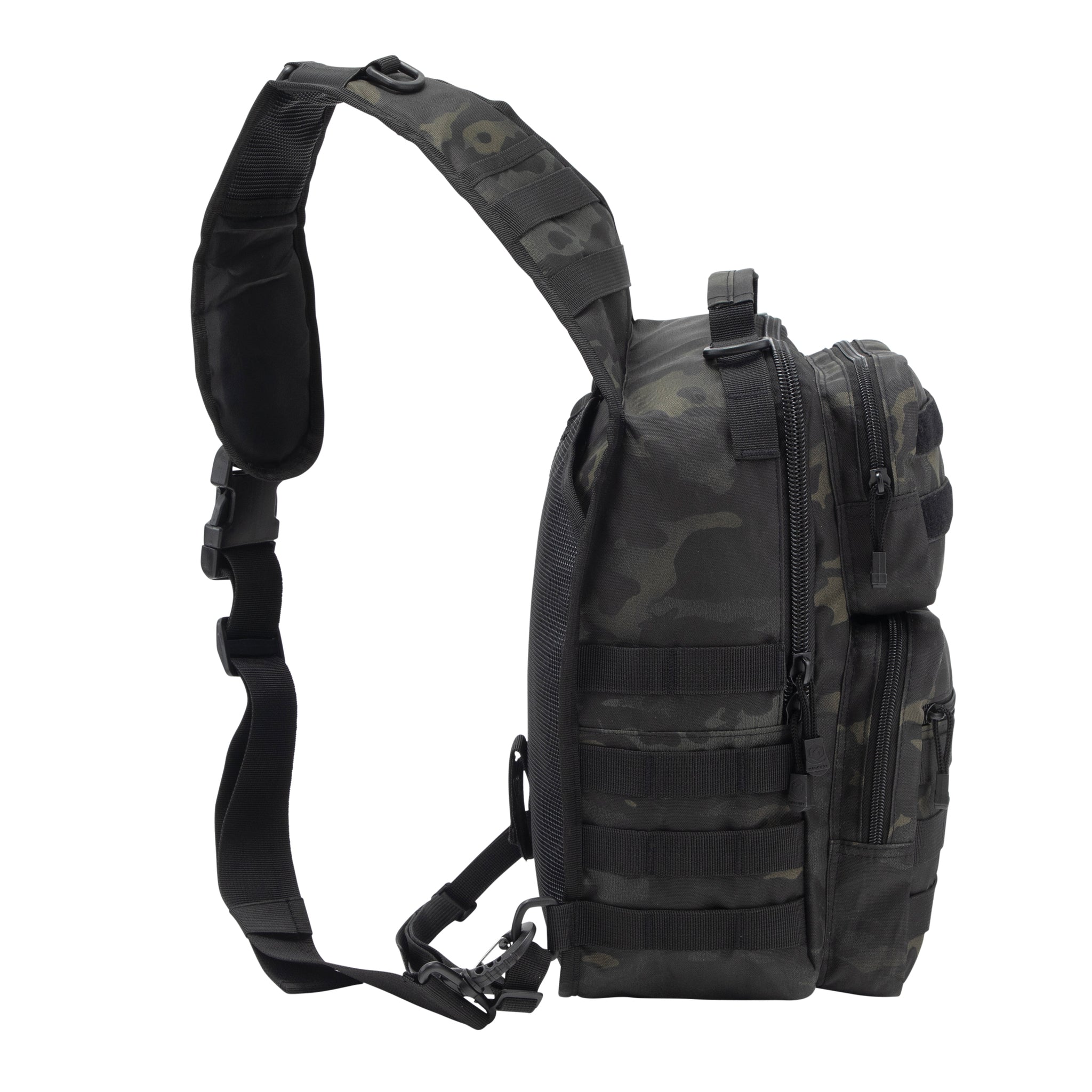 ShadowStrider Sling Backpack, Black Multicam – Mercury Tactical Gear