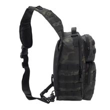 Load image into Gallery viewer, ShadowStrider Sling Backpack, Black Multicam