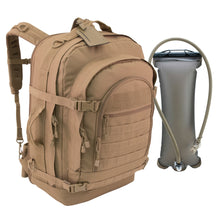 Load image into Gallery viewer, Blaze Bugout Bag with Hydration- Coyote