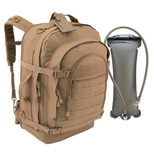 Blaze Bugout Bag with Hydration- Coyote