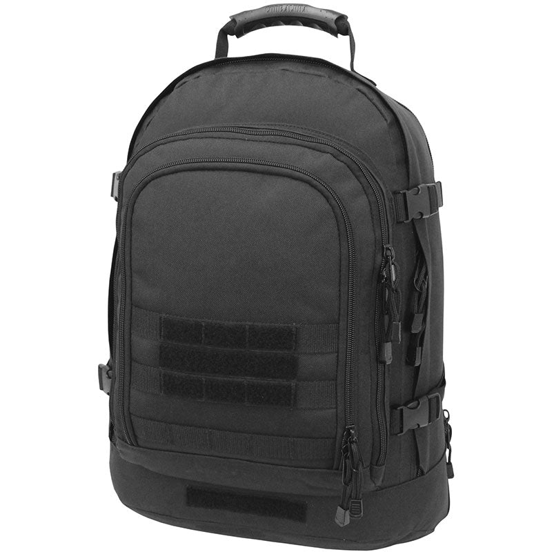 3 day backpack laptop Mercury Tactical Gear 3-Day Stretch Backpack, Black, TAA Compliant